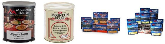 Amazon Gold Box - Up to 50percent Off Select Mountain House Freeze-Dried Food