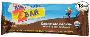 CLIF KID ZBAR - Organic Energy Bar - Chocolate Brownie, 18 Count
