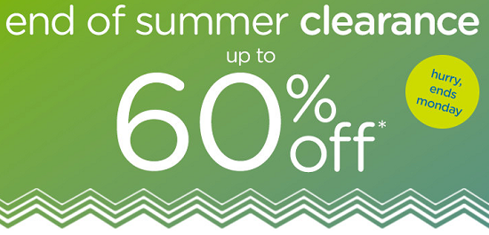 Crocs - end of summer clearance