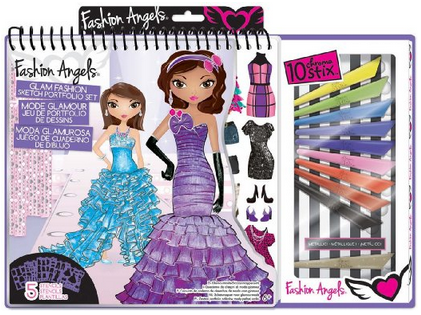 Fashion Angels Portfolio Sketch Set, Fashion Design