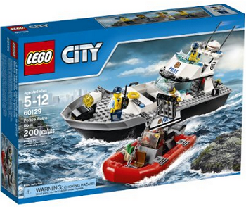 LEGO CITY Police Patrol Boat 60129
