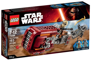 LEGO Star Wars Rey's Speeder 75099 Building Kit