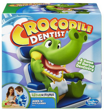 Elefun & Friends Crocodile Dentist Game