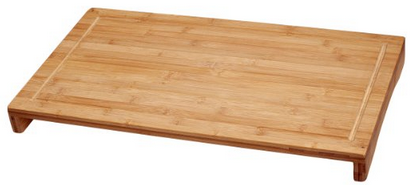 Lipper International 8831 Bamboo Large Over the Sink-Stove Cutting Board