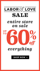 Old Navy - entire store up to 60percent off