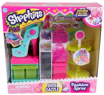 Shopkins Fashion Spree Shoe Dazzle Playset