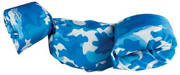 Stearns Kids Puddle Jumper Deluxe Life Jacket, Blue Camouflage