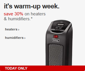 Target - Heaters and Humidifiers