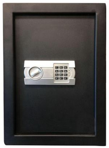 BUFFALO 0.58 cu. ft. Wall Safe with Electronic Lock