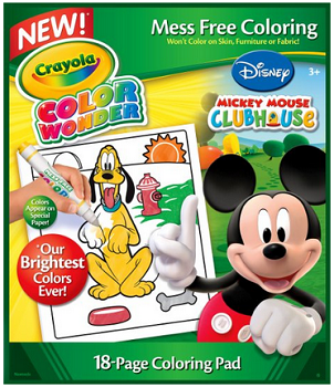 Crayola Color Wonder Disney Preschool Coloring Pad - $1 (reg. $6.99