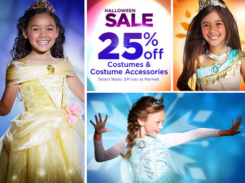 Disney Store - 25percent off costumes-2