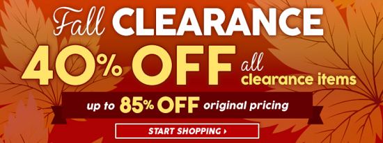 Lids - fall clearance up to 85 percent off