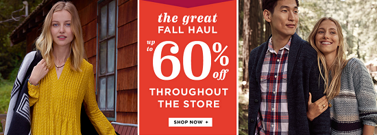 Old Navy - Fall Haul up to 60percent off