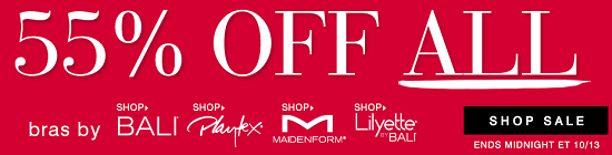 One Hanes Place - 55percent off Bras