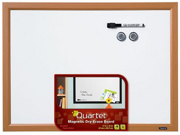 Quartet Magnetic Dry-Erase Board, 17 inch x 23 inch