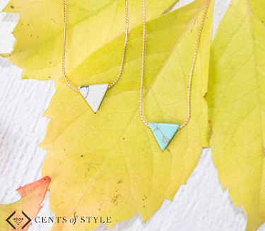 Cents of Style - Madalee Triangle Necklace