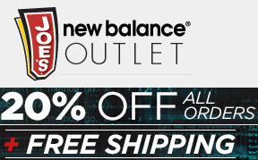 Joe's New Balance - 20percent off plus free shipping