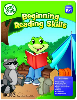LeapFrog Beginning Reading Skills Workbook for Preschool with 60 Pages and 60 Reward Stickers