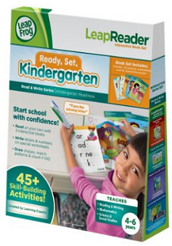 LeapFrog LeapReader Read and Write Book Set- Ready, Set, Kindergarten