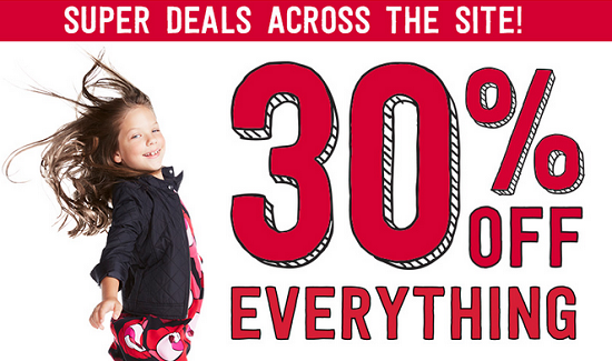 crazy 8 - 30percent off everything