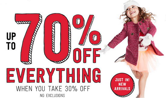 crazy 8 - up to 70percent off everything