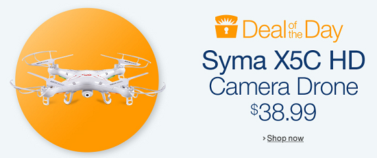 Amazon Gold Box - Syma X5C HD Camera Drone