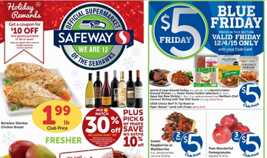Safeway-5-dollar-friday-sale-december-4