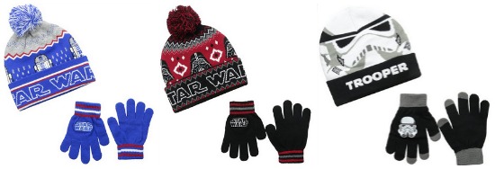 Star Wars Little Boys' Beanie and Glove Sets