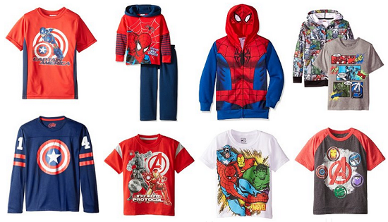 Amazon - Marvel clothing
