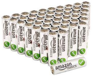 AmazonBasics AA Performance Alkaline Batteries (48-Pack)