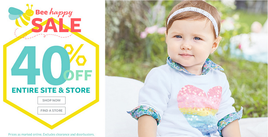 Carter's - Bee Happy Sale up to 40percent off