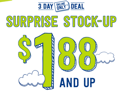 Crazy 8 - Surprise Stock up sale
