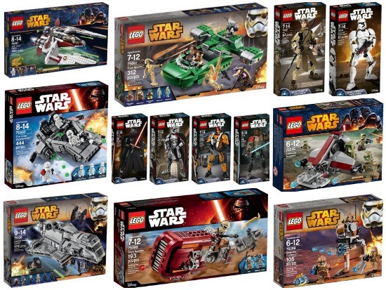 LEGO Star Wars Sets 1-5-16