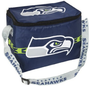 NFL Retro Lunch Bag - 6 Pack Zipper Cooler