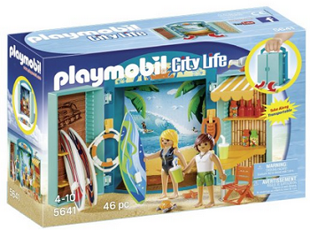 Playmobil Surf Shop Play Box
