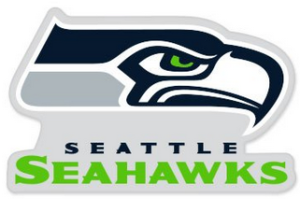 Seattle Seahawks NFL car bumper sticker decal (5x3)