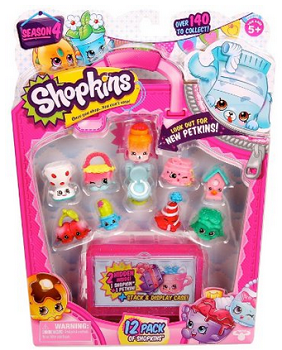 Shopkins Season 4 Toy Figure (12 Pack)