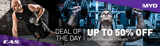 Amazon Gold Box - Up to 50percent Off EAS Sports Nutrition