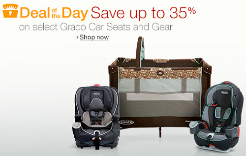 Amazon Gold Box - up to 35percent off Graco Car Seats and Gear