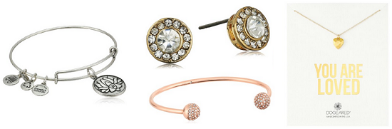 Amazon Gold Box - up to 50percent off jewelry from Alex and Ani, Dogeared, more