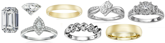 Amazon Gold Box - up to 75percent off Bridal Rings and Loose Diamonds