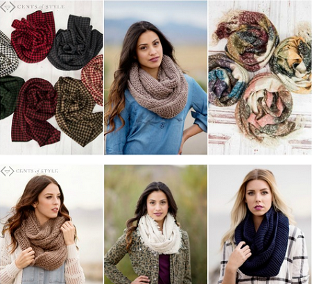 Cents of Style - Knit Scarves