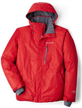 Columbia Snowfront Printed Jacket - Men's, red