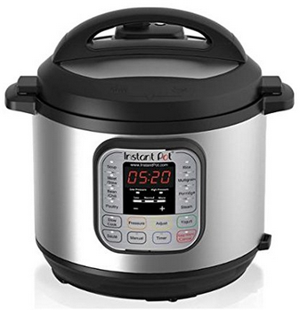 Instant Pot IP-DUO50 7-in-1 Programmable Pressure Cooker with Stainless Steel Cooking Pot and Exterior, 5Qt-900W, Latest 3rd Generation Technology