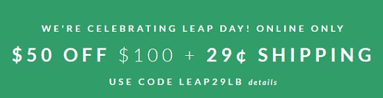 Lane Bryant - Leap Day Sale