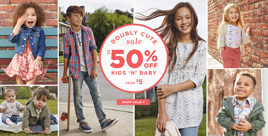 Old Navy - 50percent off kids n baby