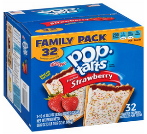 Pop-Tarts, Frosted Strawberry, 32 Count