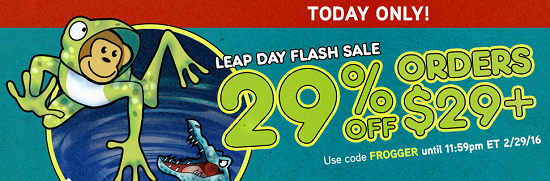 ThinkGeek - Leap Day Flash SAle