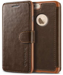 iPhone 6S Case, Verus [Layered Dandy][Coffee Brown] - [Card Slot][Flip][Slim Fit][Wallet] - For Apple iPhone 6 and iPhone 6S 4.7 Devices