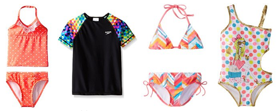 Amazon - Girls Swimwear-1